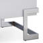 Table basse moderne noire ultrabrillante avec plateau relevable-541099736