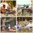 Birzer Rectangular Metal Folding Outdoor Camping Table , in. W in. D-1520652339