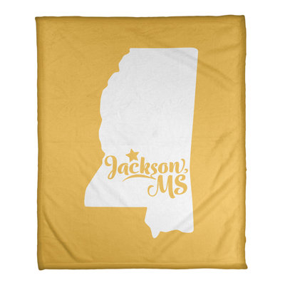 Jeté mississippi polaire jackson
