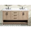 Ensemble de meuble-lavabo double 60 "Venice
