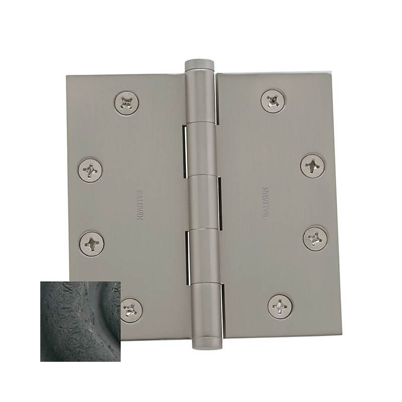 4.5" H x 4.5" W Butt Bearing Single Door Hinge, Distressed Oil Rubbed Bronze, Yes