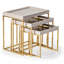 Carmela Glass Nesting End Table