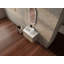 Meuble-lavabo mural 32 po avec lavabo en céramique et panneau plat en PVC, 2 portes à fermeture douce et 1 tiroir, emballage KD, panneau de particules