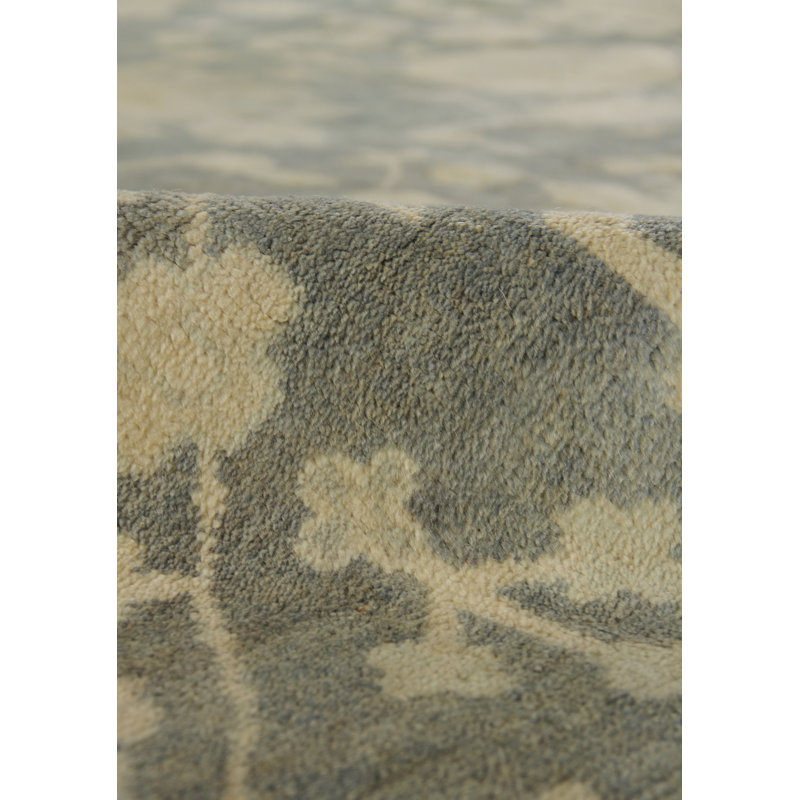 Oushak Hand Knotted Wool Oriental Area Rug, Rectangle 6' x 9'