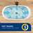 63'' Freestanding Tub Solid Surface Deep Soaking Bathtub