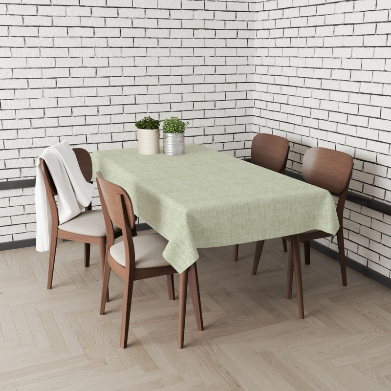 Nappe Ayaan Premium (55 x 71 pouces), 65% coton / 35% polyester, facile à nettoyer | Lavable à la machine, va au sèche-linge, repasse | Parfait pour la salle à manger, les fêtes et les occasions spéciales, design élégant et durable