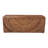 Woven Bench With Sleek Contemporary Design For Bedroom, Dining Room, Or Living Room Seating - Modern Storage Bench Alternative With Wide Seat, Black Base, And Versatile Placement - 47", Brown