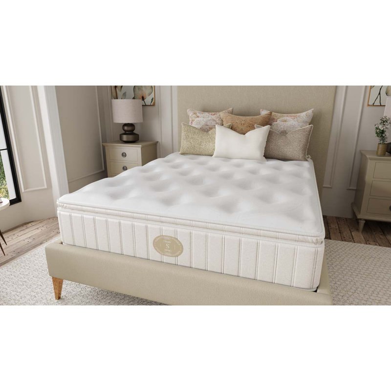 Timeless 15'' Plush = Side Sleepers Pillow Top Innerspring Mattress, Queen