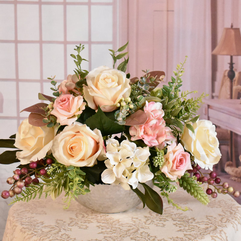 11 " Faux in Vase