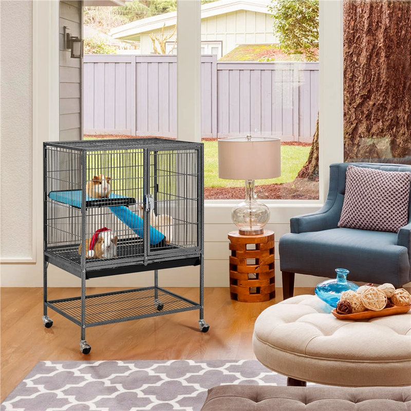 Cage avec rampe Mitcheldean, Noir