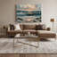 Art mural sur toile gris Coastal Coastal Retreat-299453203