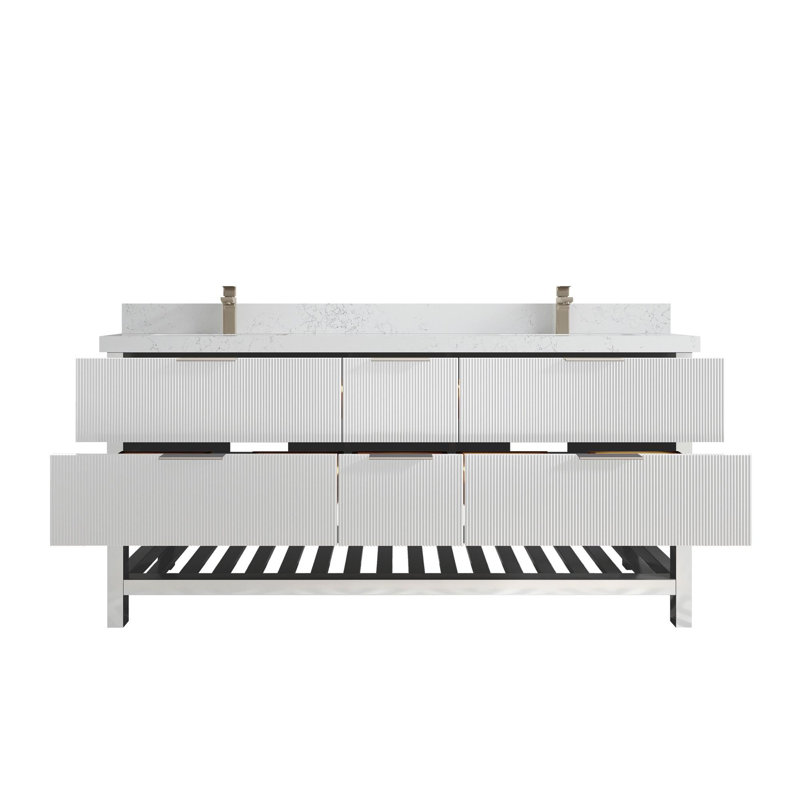 Ensemble de meuble-lavabo double 72 po Catalina