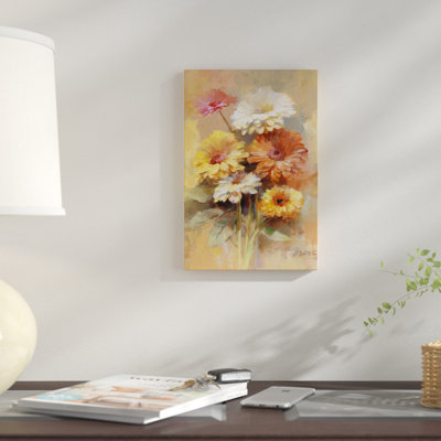 'Floral Bouquet I' Print on Canvas