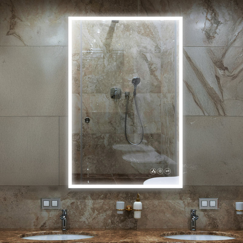 Miroir de salle de bain mural Ibanez, 36 po x 24 po