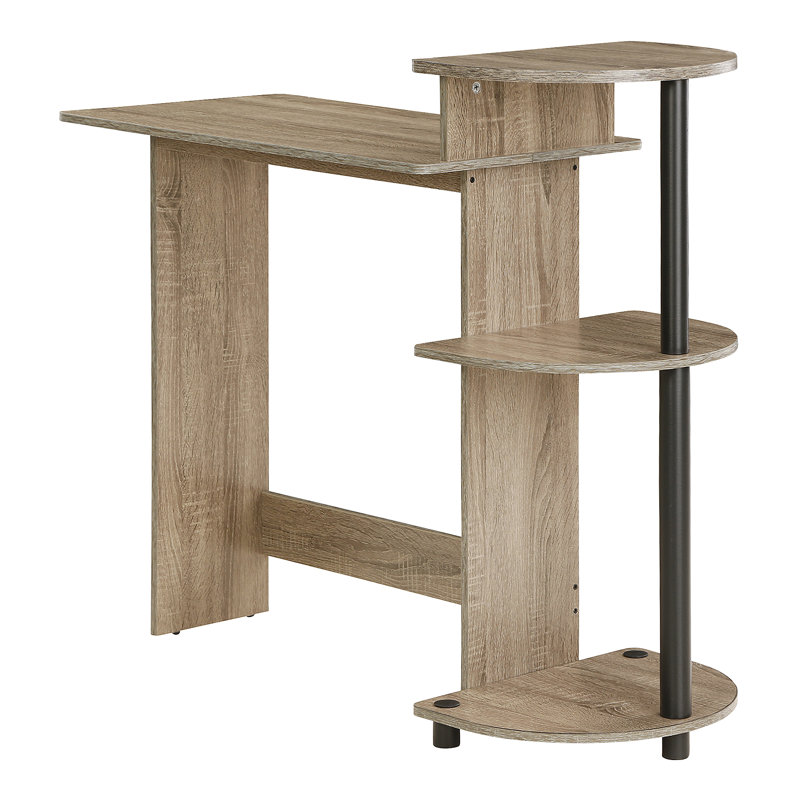 Eleonore Computer Desk, French Oak Grey