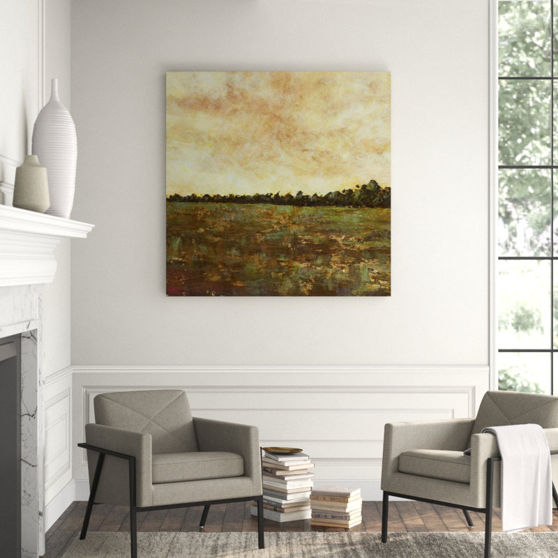 Plains Afternoon Print by Chelsea Art Studio, Outdoor, 47" H x 47" W x 1.5" D