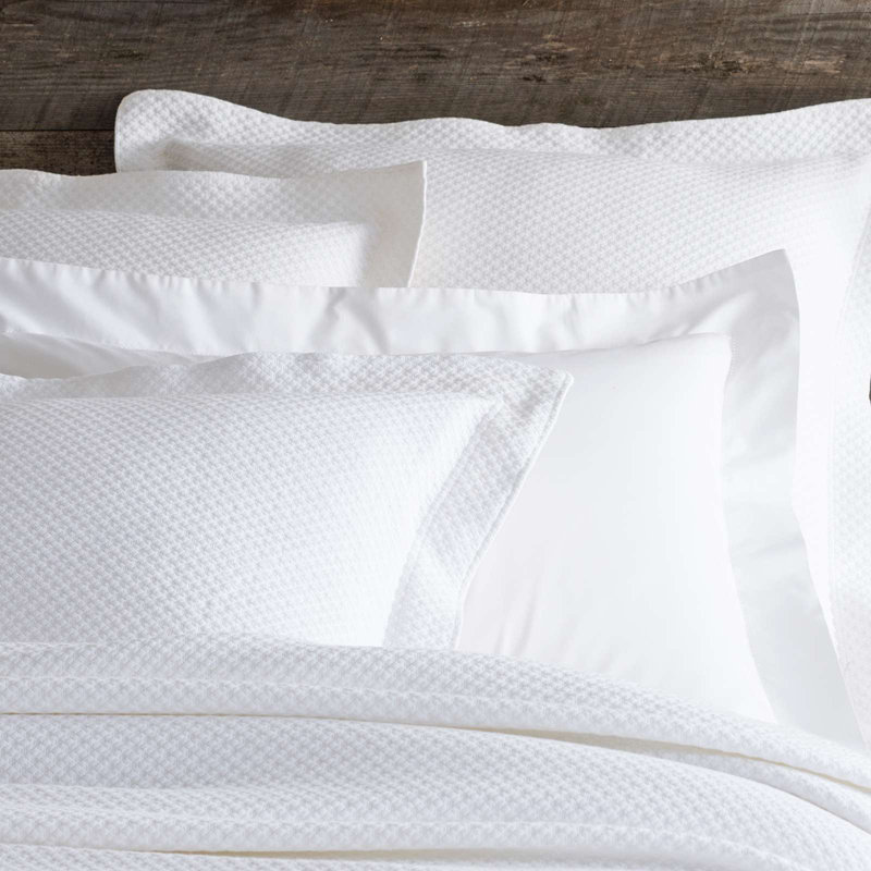 Classic Hemstitch Sham, Standard, White