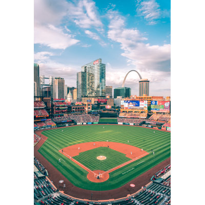 " St. Louis Cardinals Baseball Stadium, Busch Park, Baseball, Park, Stadium, St. Louis, Vertical "