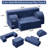 Kids Play Couch, 6 Pcs Modular Toddler Couch-720673978