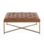 Endall Square Leather Ottoman-772542840