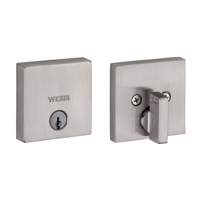 Weiser Single Cylinder Deadbolt