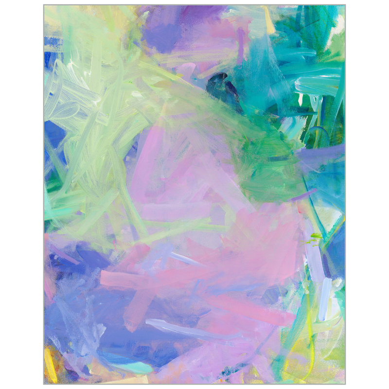 Fleurs printanières - Peinture sur toile