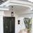24" Outdoor Hanging Lantern Light,1-Light Outdoor Pendant Lights for Front Porch, Patio, Entryway and Gazebo-55207403