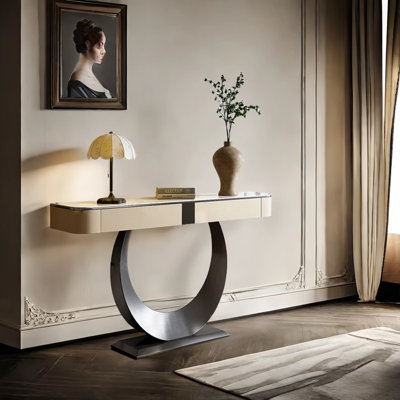 Console d'entrée de luxe de style haut de gamme