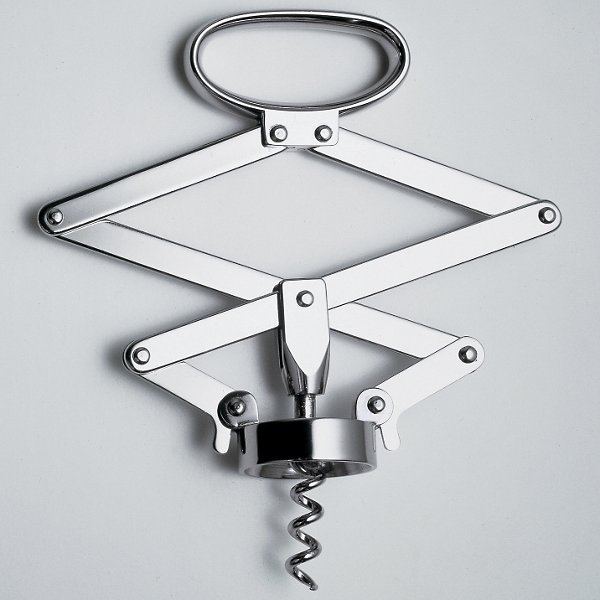 Socrates Stainless Steel Corkscrew