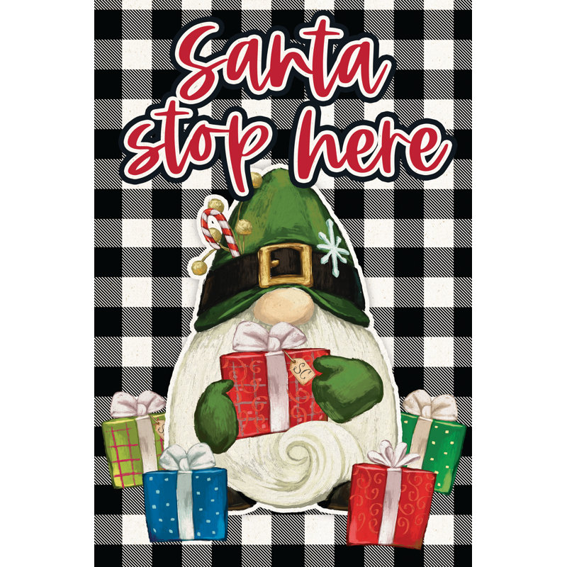 Elfie Gnome - Wrapped Canvas Print, 91cm H x 61cm W