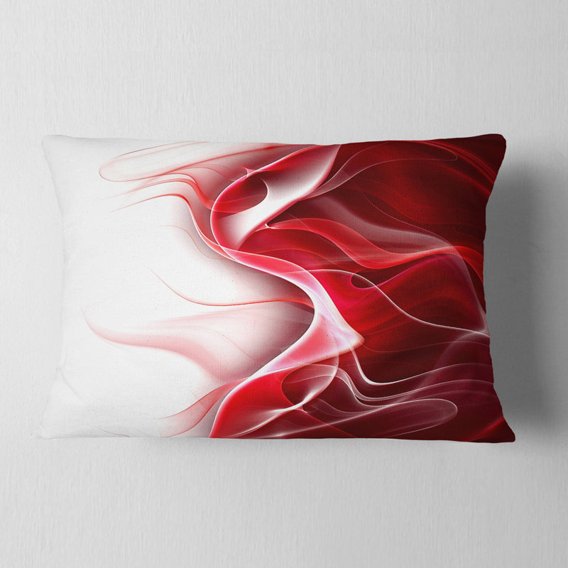 Conception abstraite 3D fractale - coussin imprimé abstrait
