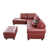 Red Faux Leather est en rupture de stock