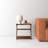 Silhouette Solid Wood End Table-1883281661