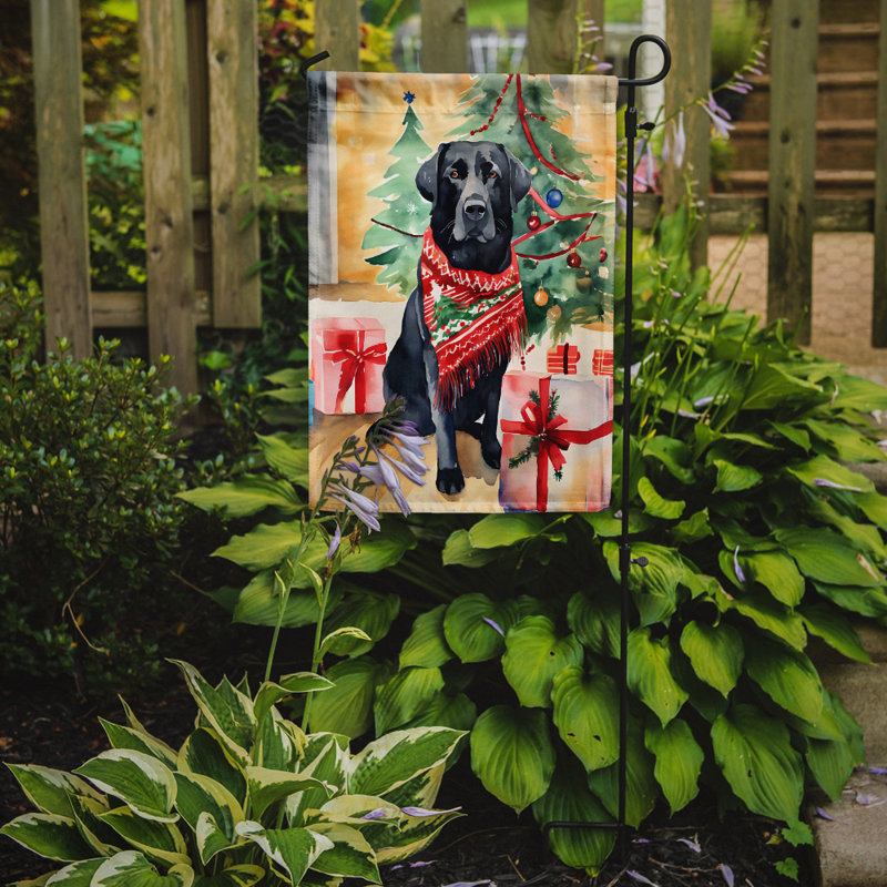 Double Sided Polyester Christmas, 15.5'' H x 11.25'' W