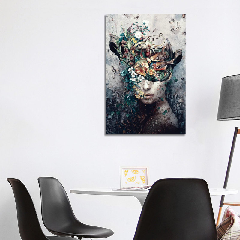 Source Of Life by Riza Peker - Wrapped Canvas Painting, 101.6 cm H x 66.04 cm W x 1.91 cm D