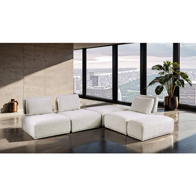 Canapé modulaire 5 pièces Joreen