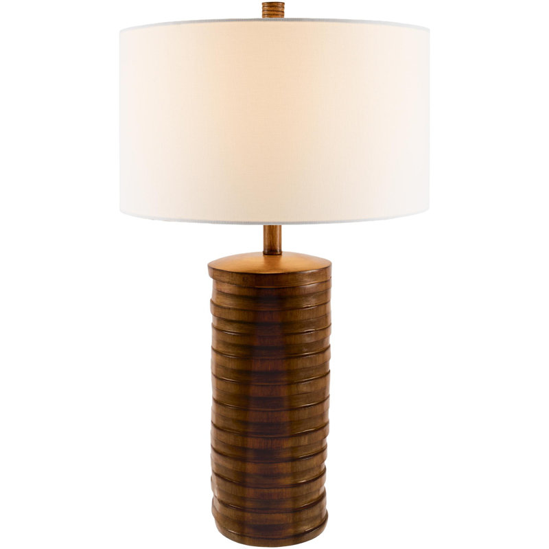 Alcantar Table Lamp, Brown