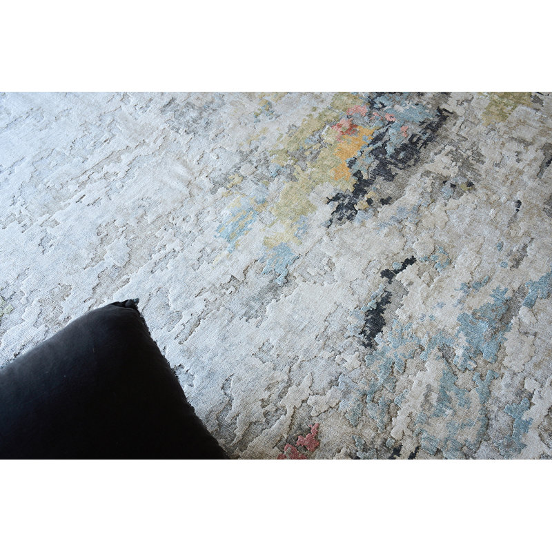 Floor Art Abstract Area Rug, Rectangle 9' x 12'