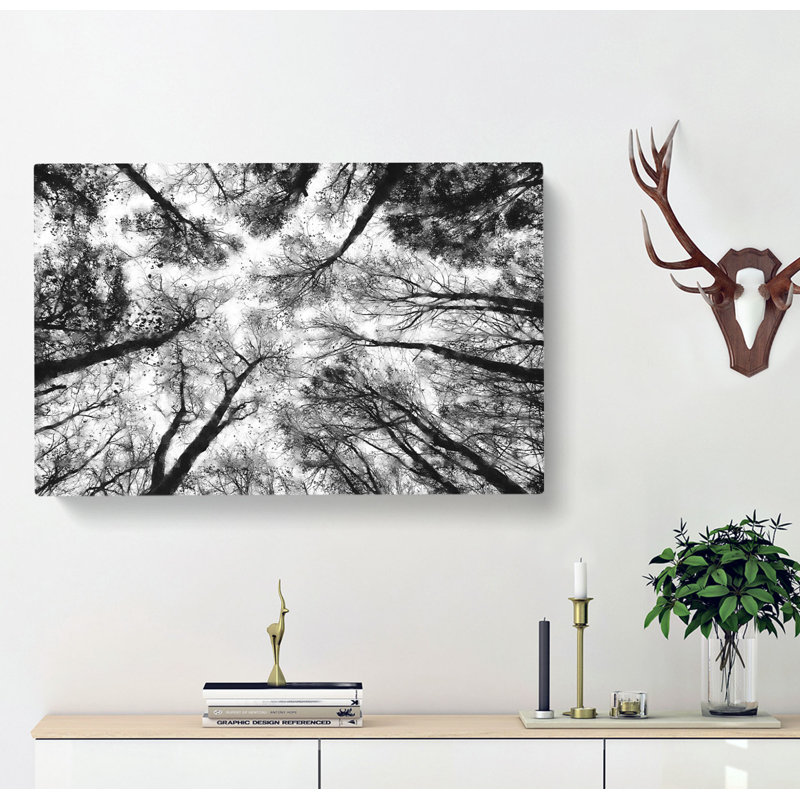Vaulted Tree Branches - Wrapped Canvas, 50cm H x 76cm W x 3cm D