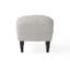 Fauteuil et repose-pieds capitonnés en polyester l 33 po Michaelson-1734803508