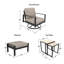 Ensemble de conversation Khosrov avec coussins Sunbrella®-1718079330