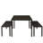 Joel Rectangular Aluminum Patio Dining Set with Polyresin Top -706045525