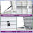 Edrosie Inc 120 Gallons Water Resistant Resin Lockable-92535949