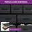 Balconera Edrosie Inc 9-Drawer Dresser (2-Pack) – Wooden Top & Ample Storage-2025782498