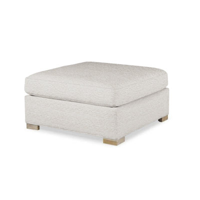 Landon Outdoor Teak Ottoman