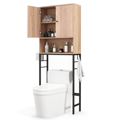 Freestanding Over The Toilet Storage