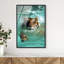 Oliver Gal Feline Pool Dip Animals - Framed Acrylic Glass Wall Art-1828961839-1828961838