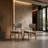 Hudson 5-Piece Modern Dining Room Set With Curved Back Chairs-10777553-4645484