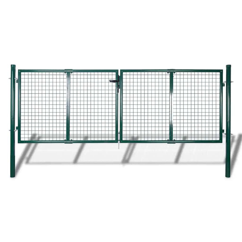 Grille murale de porte de clôture en filet vidaXL 118,1 x 68,9 po, 118,1 po x 68,9 po