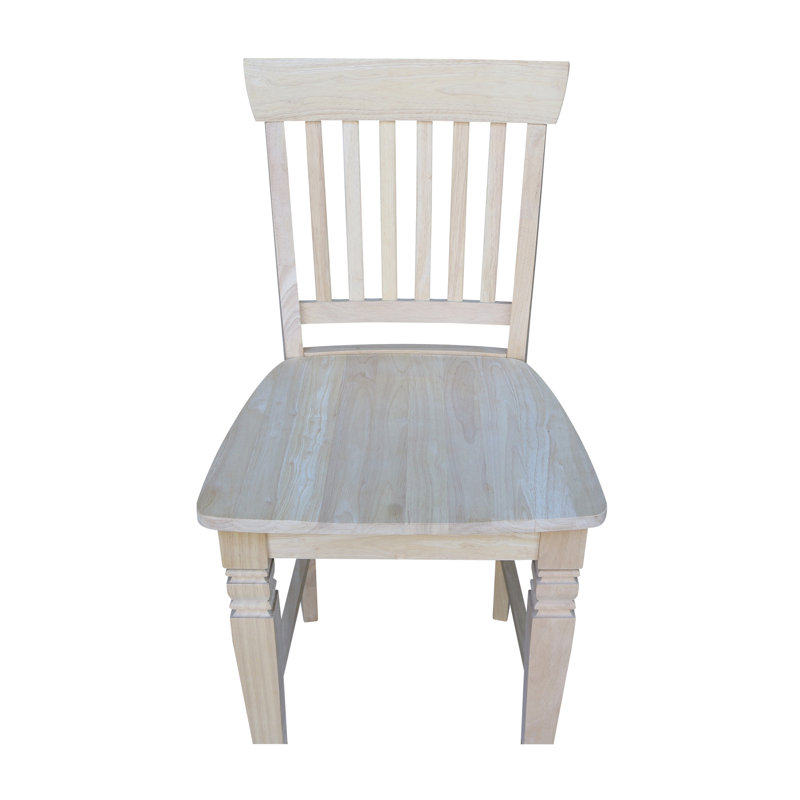 Guzik Solid Wood Counter Stool